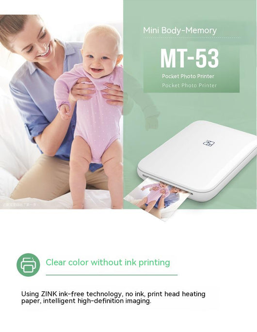 Impresora Fotográfica Portátil a Color para Móvil - Image 13