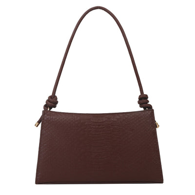 Bolso Bandolera Minimalista de Un Hombro - Modelo Baguette - Image 9