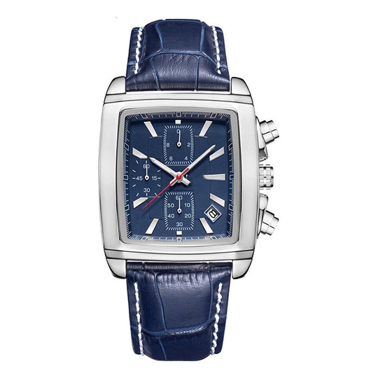 Reloj Cuadrado Vintage Multifunción para Hombre - Image 8