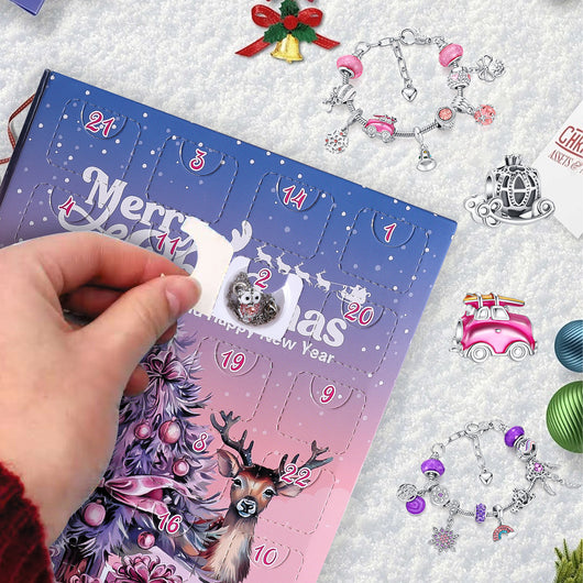 Set de Pulseras y Adornos Navideños DIY para Niñas - Image 10