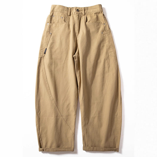 Pantalones Holgados de Pierna Ancha Estilo Urbano Moderno