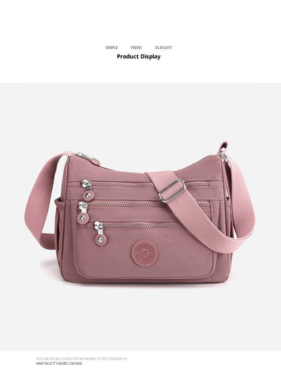 Bolsa Crossbody de Nylon de Gran Capacidad con Múltiples Compartimentos - Image 17