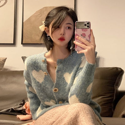 Suéter Holgado Coreano para Estudiantes - Manga Larga Otoño e Invierno - Image 9