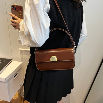 Bolso de Hombro Retro para Mujer - Diseño Clásico y Versátil - Image 7