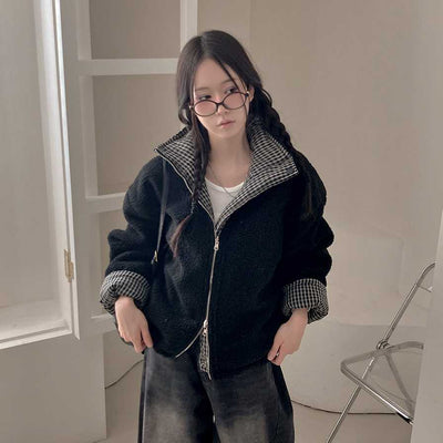 Abrigo Reversible de Algodón para Mujer - Doble Cara Cálido - Image 17