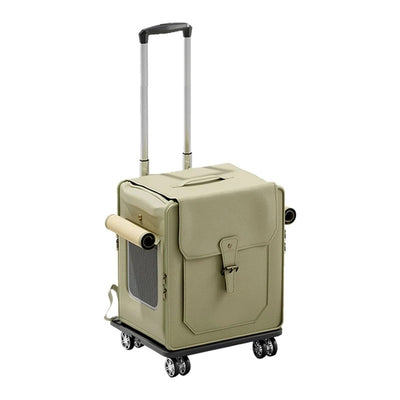 Transportín Plegable Grande para Gatos con Ruedas y Ventilación - Image 9