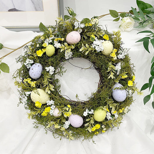 Guirnalda Decorativa Huevos de Pascua Nórdicos - Adorno para Puerta - Image 2
