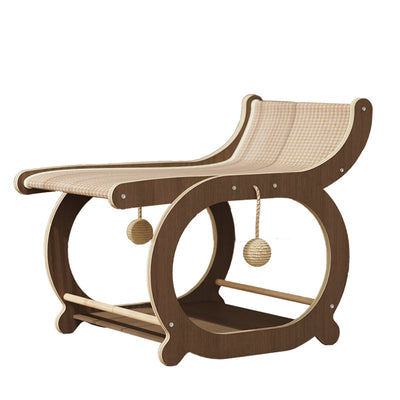 Cama Rascador para Gatos de Madera Sólida y Fibra de Sisal - Image 11
