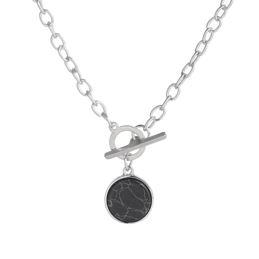 Conjunto de Pulsera y Collar con Detalles de Mármol - Image 3