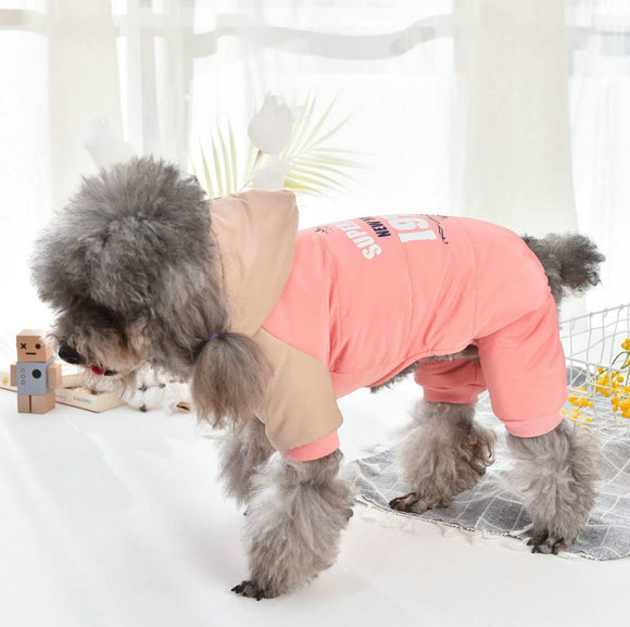 Abrigo Acolchado de Algodón para Perros - Protección Térmica Premium