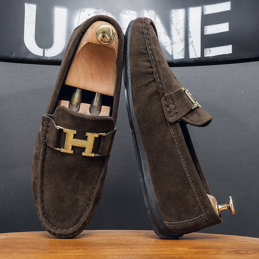 Zapatos Casuales de Cuero Estilo Británico para Hombre - Colección Primavera - Image 8