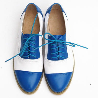 Zapatos Oxford Planos de Cuero para Mujer - Image 5