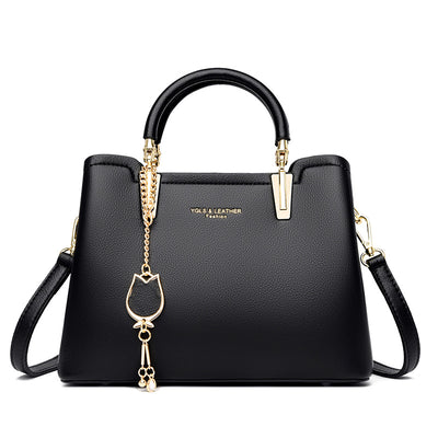 Bolsa Mensajera de Hombro con Textura para Mujer - Image 5