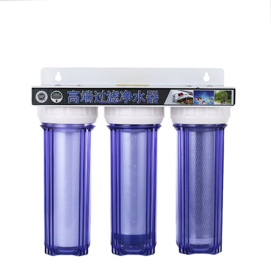 Purificador de Agua Doméstico Tres Etapas con Prefiltro Transparente de 10 Pulgadas - Image 2