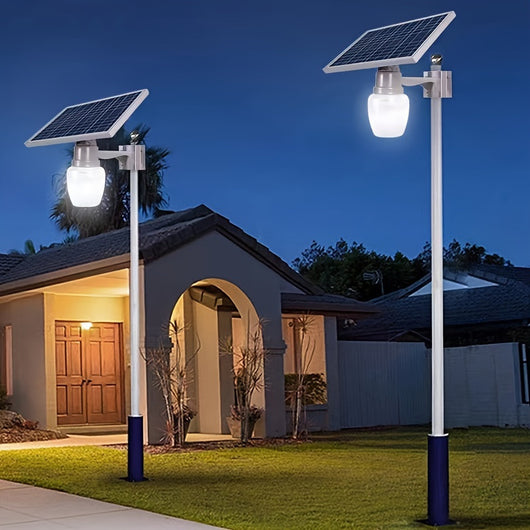 Lámpara Solar Inteligente con Sensor de Oscuridad y Apertura Automática - Image 4