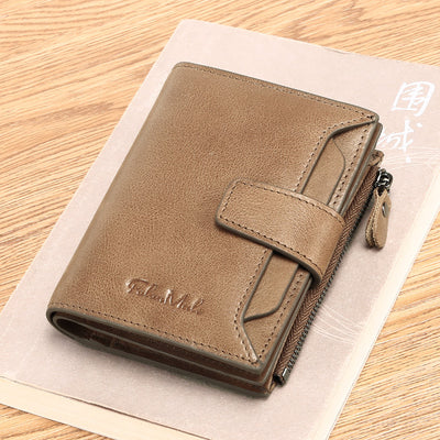 Billetera Corta de Cuero para Hombre - Diseño Casual y Moderno - Image 5