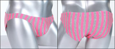 Calzoncillos Tipo Boxer Cintura Baja Convexos de Algodón y Licra con Franjas - Image 13