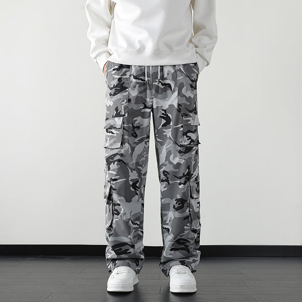 Pantalones de Trabajo con Múltiples Bolsillos para Hombre