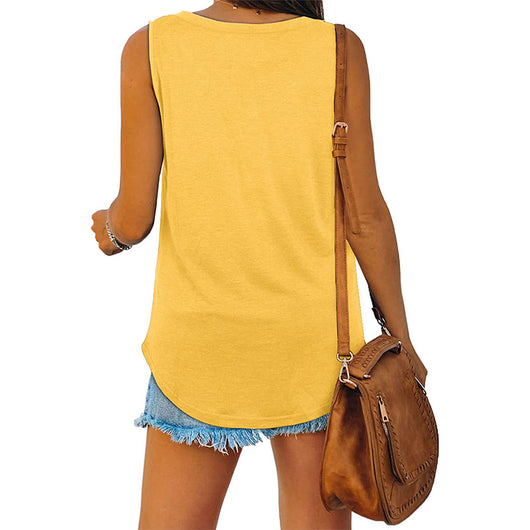 Musculosa Tuxedo Escote V Elegante Ajustada - Image 45