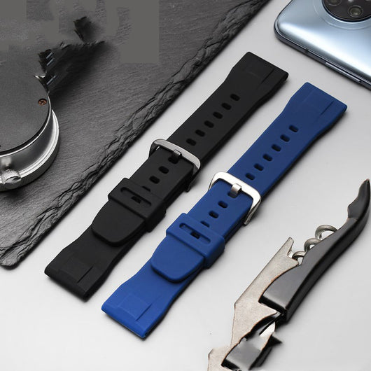 Pulsera Deportiva de Goma para Hombre - Resistente y Versátil