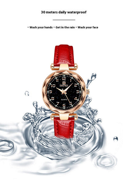 Reloj de Pulsera Mujer Cielo Estrellado Resistente al Agua - Image 11
