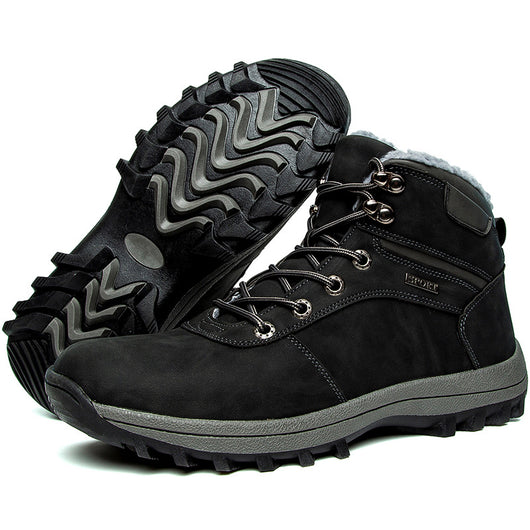 Botas de Nieve Acolchadas con Forro de Terciopelo - Estilo Coreano - Image 12