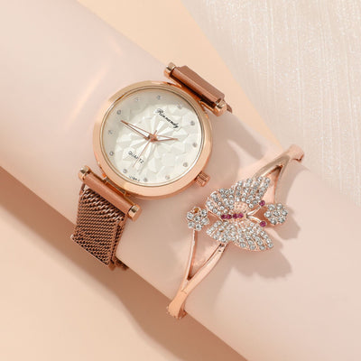 Juego de 5 Relojes de Cuarzo para Mujer en Caja de Regalo - Image 3