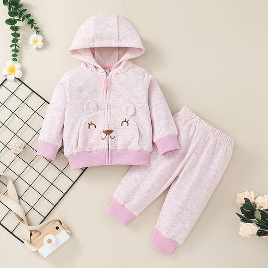 Conjunto de Sudadera con Capucha y Pantalón para Niño - Outfit Deportivo Otoñal - Image 27