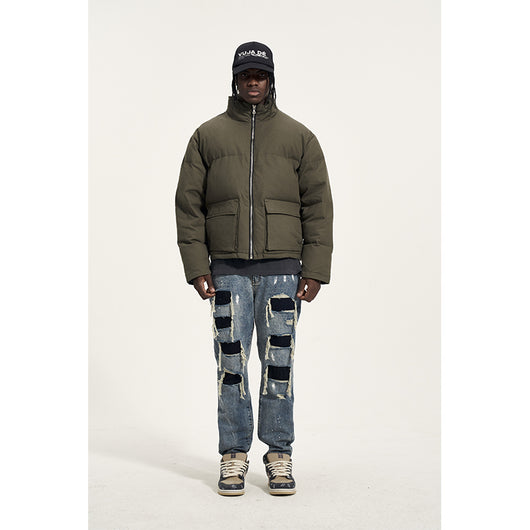 Pantalones Vaqueros Rotos Tide Whiskers Gato - Image 11