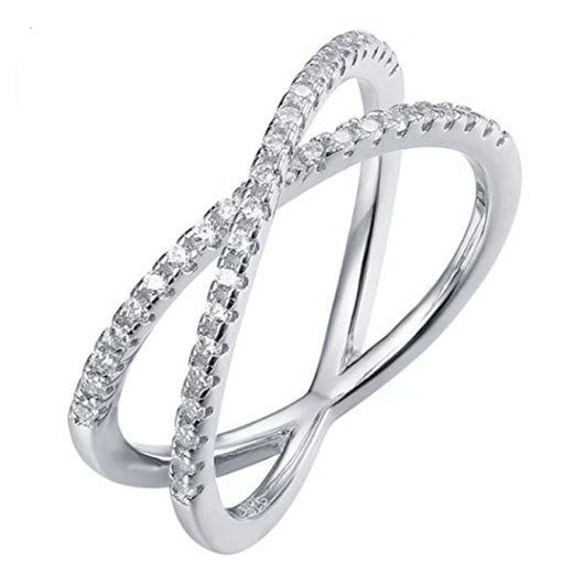 Anillo Vintage Francés Entrecruzado para Mujer - Image 9