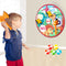 Set de Pelotas Adhesivas para Dardos - Juego Interactivo Interior y Exterior