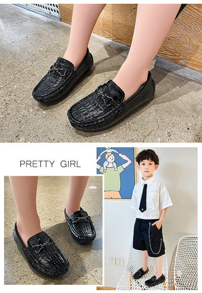 Zapatos de Cuero Estilo Británico para Niños Step On - Image 28
