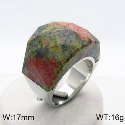 Anillo de Piedra Natural para Mujer - Elegancia Atemporal - Image 8