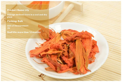 Té de Lirio Rojo Deshidratado - Flor de Lirio Premium a Granel - Image 4