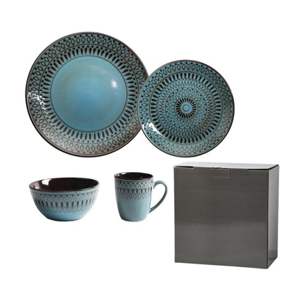 Juego de Vajilla Versátil: Plato para Carne, Tazón de Ensalada y Taza - Image 6