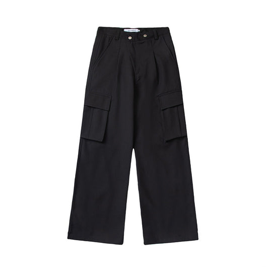 Pantalones Casuales Holgados de Pierna Ancha para Hombre - Image 3