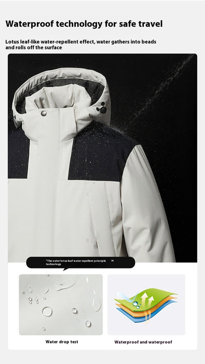 Chaqueta de Montaña Térmica Impermeable y Cortavientos - Image 21