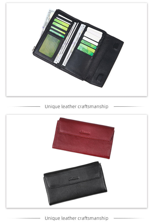 Billetera de Cuero Genuino Premium - Cartera Manual de Piel de Res - Image 23