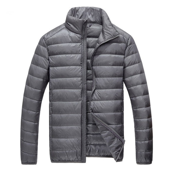 Chaqueta Acolchada Ligera para Hombre - Otoño e Invierno