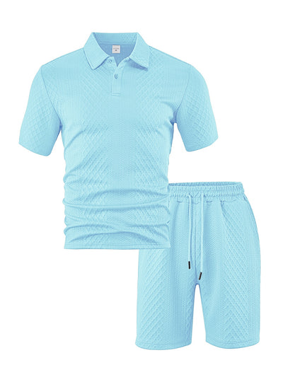 Saco Casual Delgado de Manga Corta para Hombre - Image 26