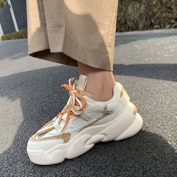 Zapatillas de Running para Mujer Estilo Universitario con Suela Acolchada
