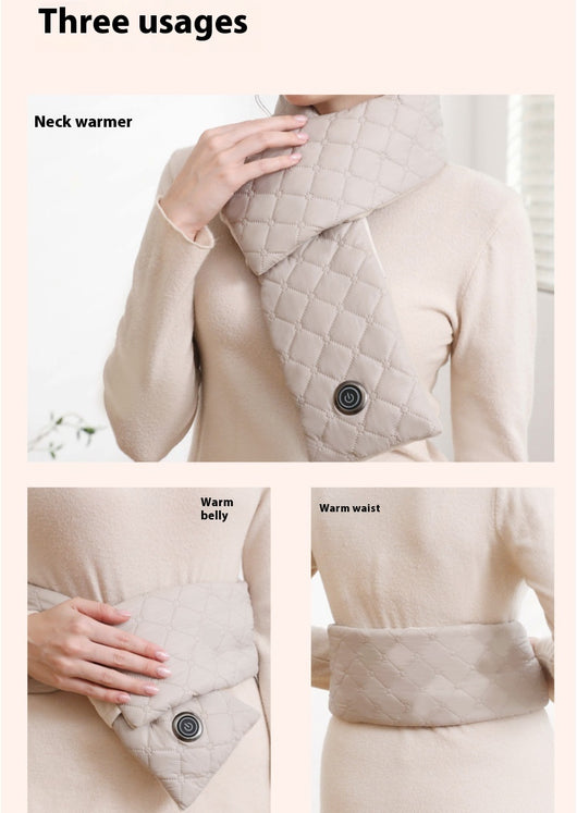 Bufanda Térmica con Calefacción USB - Estilo y Calor para el Invierno - Image 10