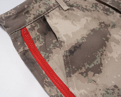Pantalón de Trabajo Retro Camuflaje Cintura Alta Corte Recto - Image 8
