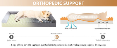 Sofá Cama Desmontable para Mascotas con Terciopelo Embossed y Espuma - Image 22