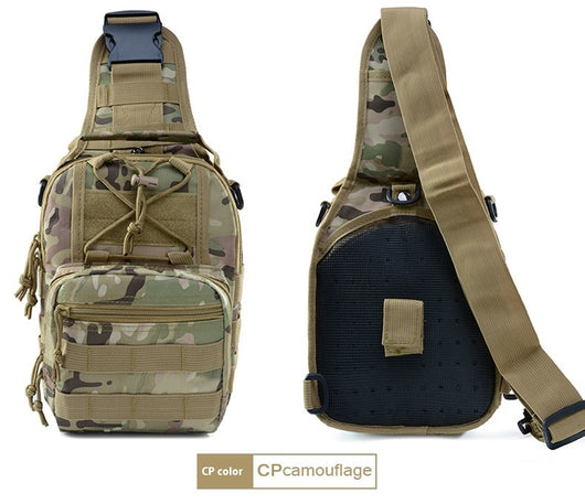 Bolsa Mensajera Táctica Impermeable en Tela Oxford con Camuflaje - Image 34