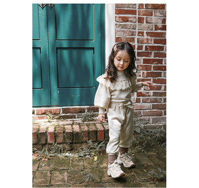 Pantalones de Buzo Niña con Moño Dulce - Image 24