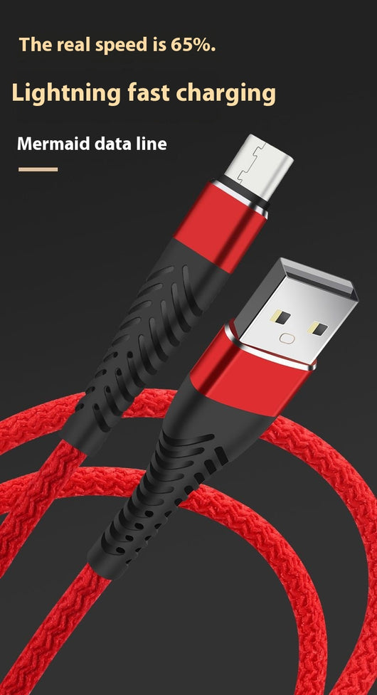 Cable de Carga Rápida y Datos USB-C con Tejido de Nylon Reforzado - Image 9