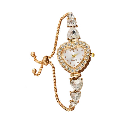 Reloj de Cuarzo Corazón Adorable - Diseño Casual Elegante - Image 5