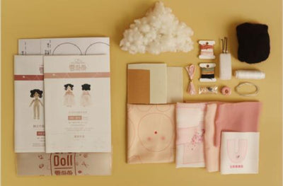 Kit Completo de Muñecas de Fieltro Bordadas - Manualidades DIY - Image 7