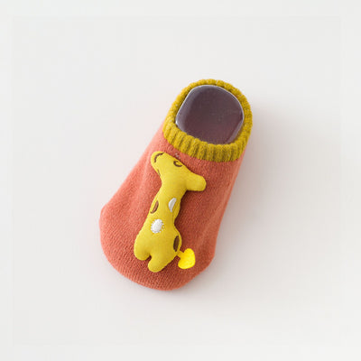 Calcetines Térmicos Gruesos para Bebé y Niño - Diseños Adorables de Dinosaurio, Conejo y Muñecas - Image 5